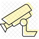 Cctv Camera Color Shadow Thinline Icon Icon