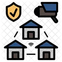 Cctv Camera Home House Icon