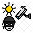 Burglar Cctv Day Icon