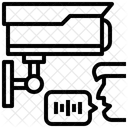 Nota De Voz De Cctv Cctv Camara De Seguridad Icono