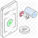 Cctv Recording Camera Surveillance Icon