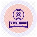 Cd Line Icon Icône