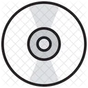 CD Diskette Compact Disk Symbol