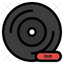 Cd Compact Disc Dvd Icon