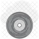 Cloud Cd Compact Disk Media Icon
