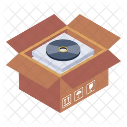 Cd Box  Icon