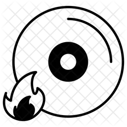 CD brennen  Symbol
