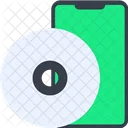 Cd Disc Smartphone Data Disk Icon