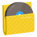 Cd Folder Dvd Folder Audio Folder Icône