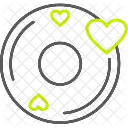 Cd heart  Icon