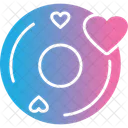 Cd Heart  Icon