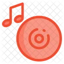 Dvd Disc Music Icon