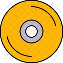 Dvd Disc Music Icon