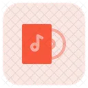 Cd Music With Box  Icon