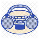 Cd Player Radio Boombox Icon