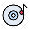 Cd Music Melody Icon