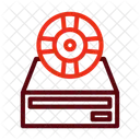 Cd Rom Disk Rom Rom Icon