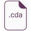 Cda File Document Icon