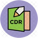 Cdr File Document Icon