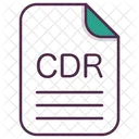 Cdr Corel Design Icon