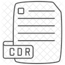 Cdr-Datei  Symbol