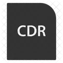 Cdr Datei Dokument Symbol