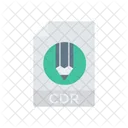 Cdr-Datei  Symbol