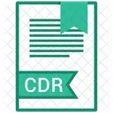 Cdr Document File Icon