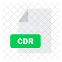 CDR 파일 형식 아이콘