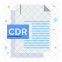 Cdr File  Icône