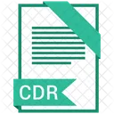 Cdr Format Document Icon