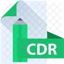 Cdr File Cdr  Icon