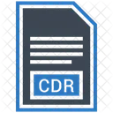 Cdr file format  Icon