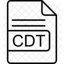 Cdt File Format Icon