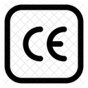 Ce Mark Square Sign Arrow Icon