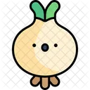 Cebolla Alimentos Saludable Icono