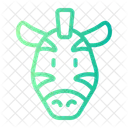 Cebra Vida Salvaje Reino Animal Icono