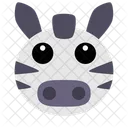 Cebra Animal Salvaje Icono