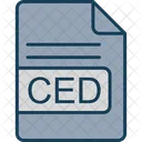 Ced Archivo Formato Icono