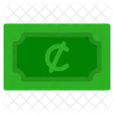 Cedi Banknote Country Icon