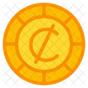 Cedi Coin Currency Icon