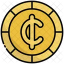 Cedi Currency Finance Icon