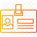 Tarjeta de identificación  Icône
