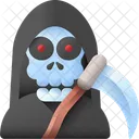 Ceifador Halloween Assustador Ícone