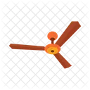 Ceiling Fan Cooling Icon
