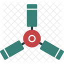 Ceiling Fan Air Circulation Cooling Fan Icon