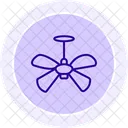 Ceiling fan  Icon
