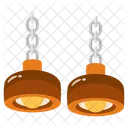 Ceiling Lights Lamps Illumination Icon