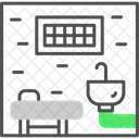 Cela De Prisao Cela Confinar Ícone