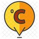 Celcius Degree Temperature Icon